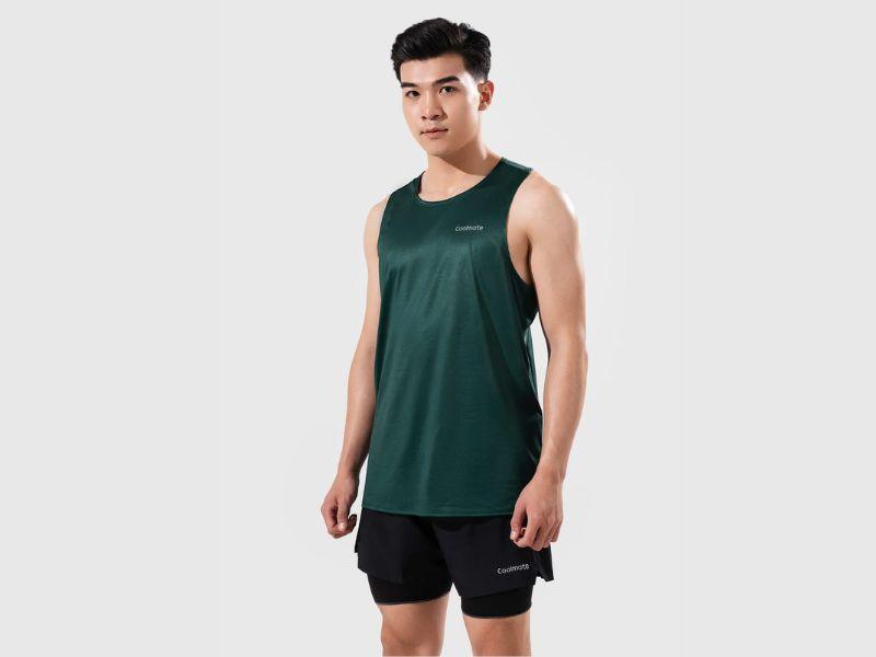 Áo Singlet chạy bộ Fast & Free