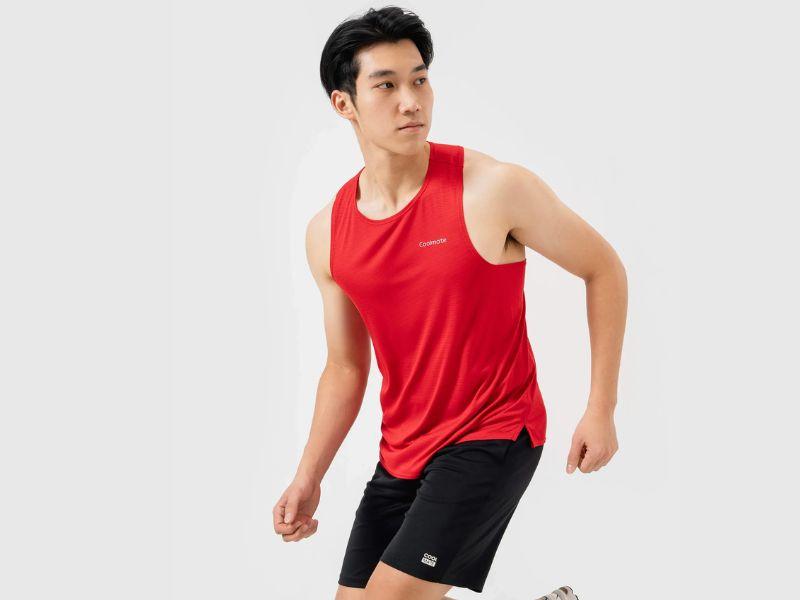 Áo Singlet nam chạy bộ Fast & Free Run V2