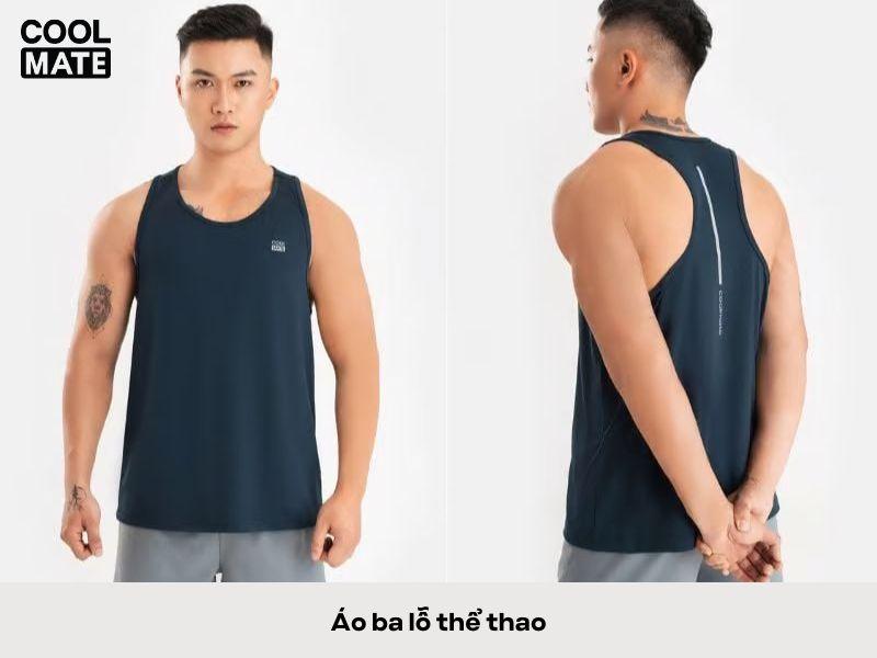 Áo ba lỗ thể thao