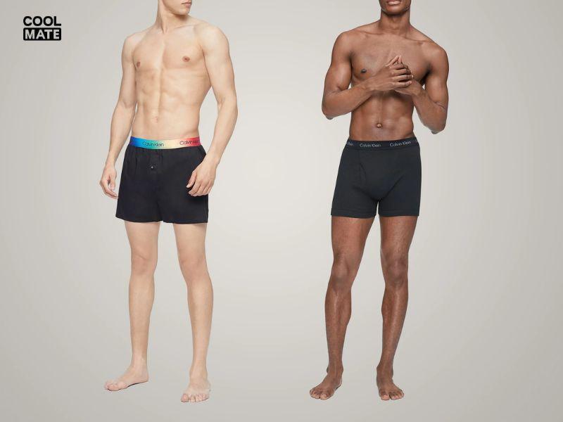 Boxer là loại quần có kiểu dáng rộng rãi