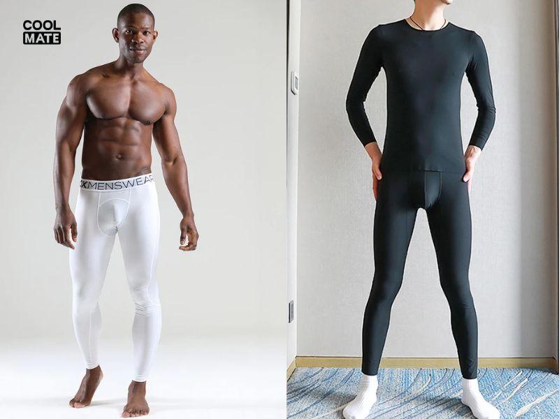 Quần Legging Nam thường được sử dụng khi tập luyện thể thao hoặc để giữ ấm vào mùa lạnh