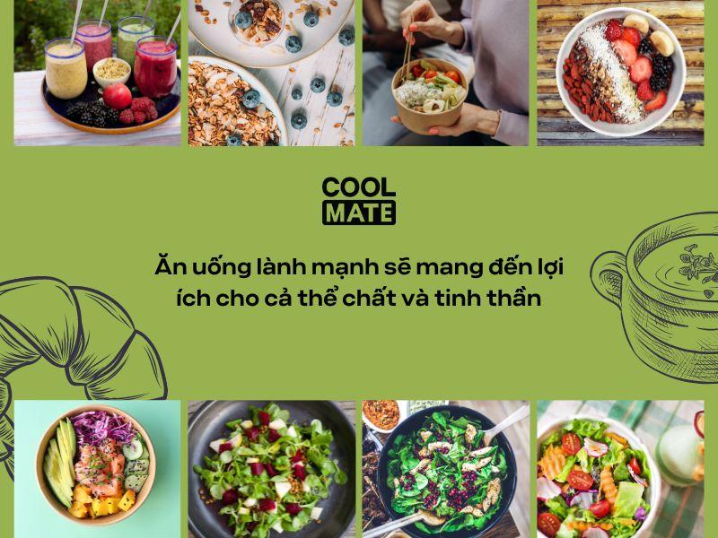 Ăn uống lành mạnh sẽ mang đến nhiều lợi ích cho sức khỏe