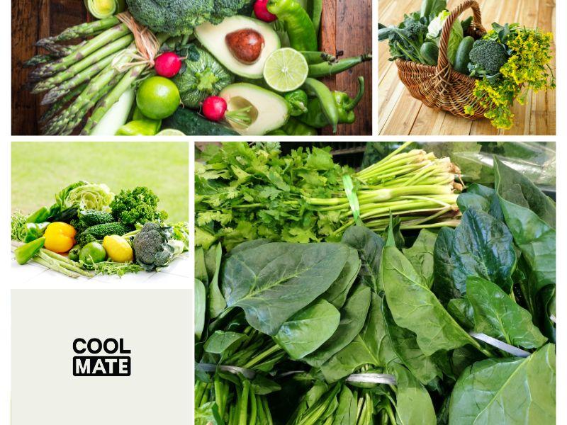 Nên bổ sung nhiều rau xanh để đa dạng các chất dinh dưỡng
