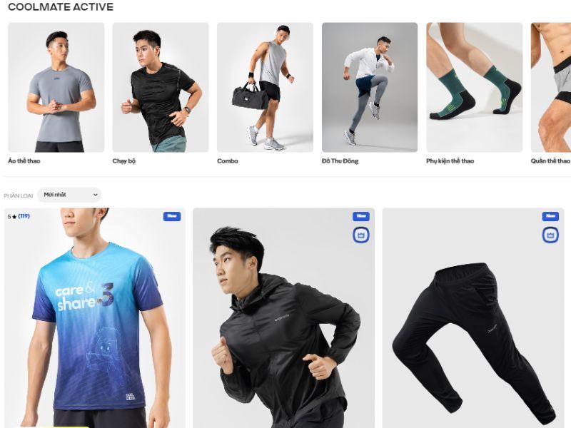 Coolmate - Sản phẩm thể thao
