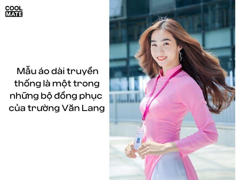 Áo dài đồng phục Văn Lang