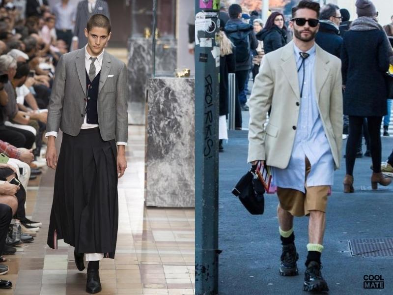 Blazer Form Boxy phối chân váy