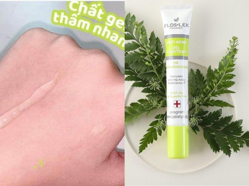 Kem trị thâm mụn lâu năm cho nam Floslek Anti Acne Spot Gel For Imperfections