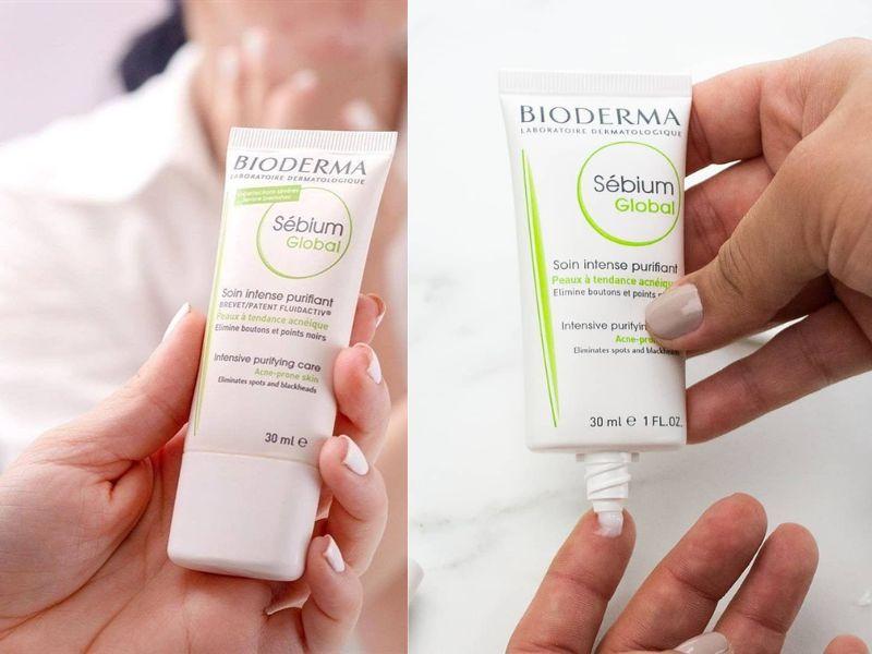 Kem trị mụn lâu năm cho nam Bioderma Sebium Global