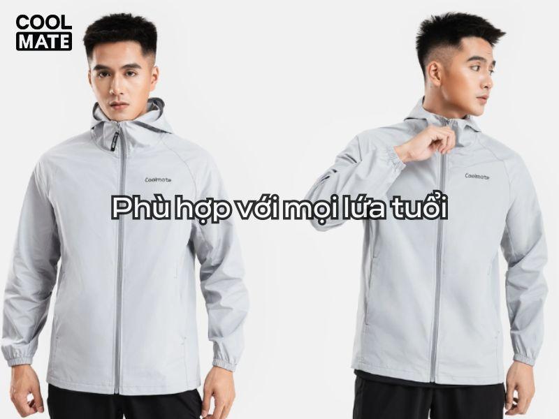 Áo khoác gió phù hợp mọi lứa tuổi