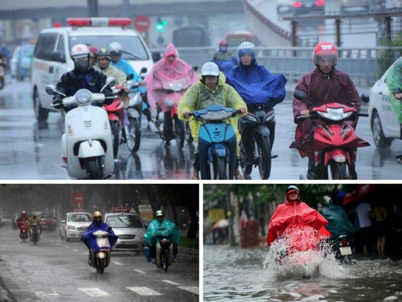 Áo mưa là một trong những vật dụng cần thiết trong đời sống