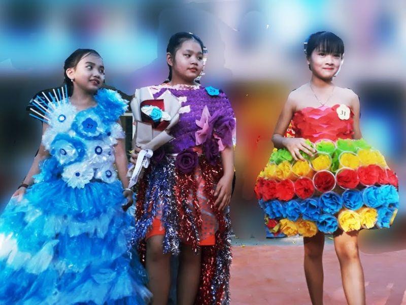 Hướng dẫn cách làm váy bằng áo mưa đơn giản tại nhà