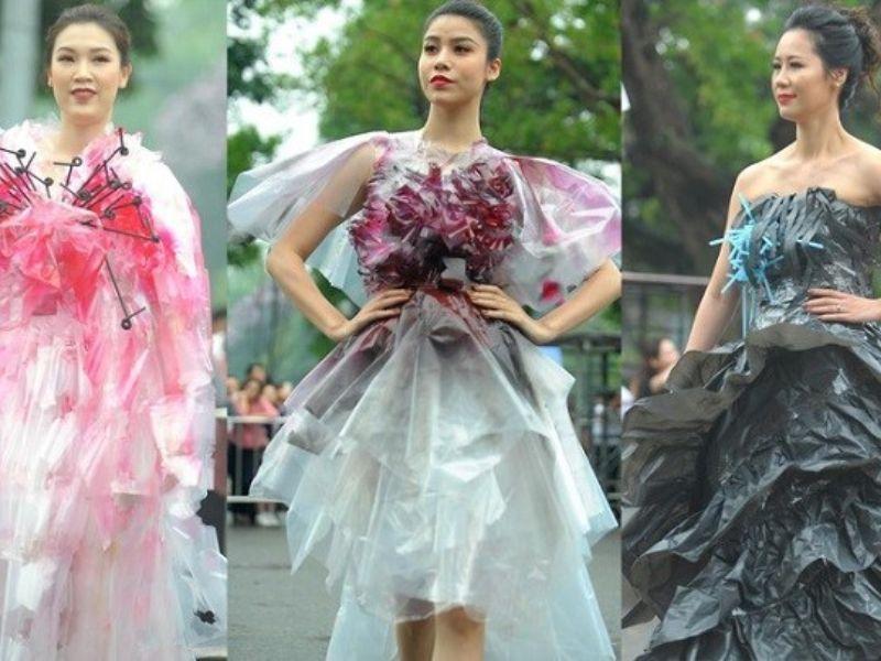 Áo mưa được làm từ nhựa nilon, khó có thể phân hủy tự nhiên