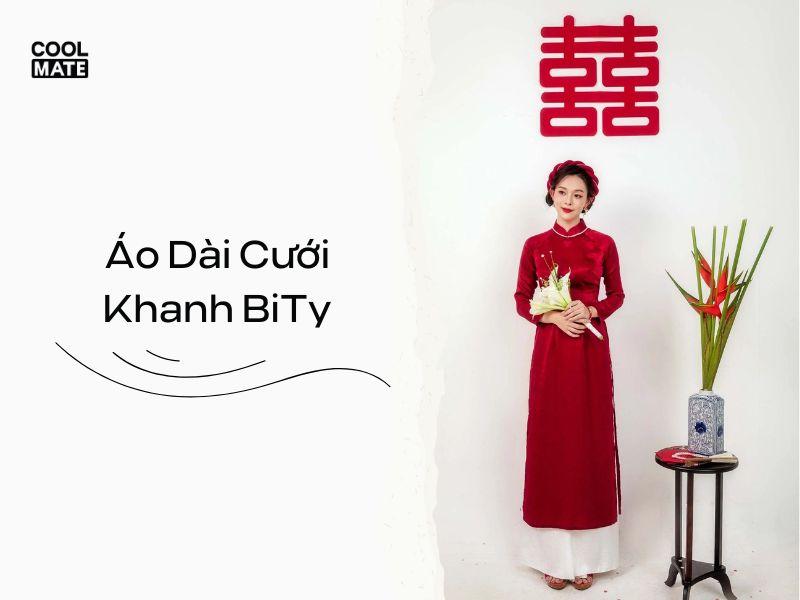 Áo dài cưới tại Khanh BiTy