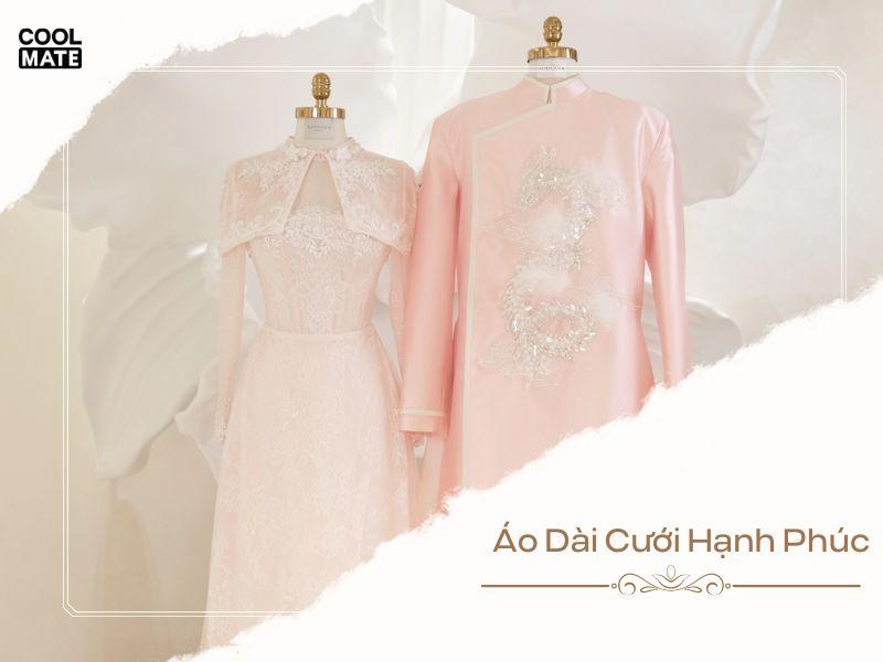 Áo dài cưới tại Hạnh Phúc