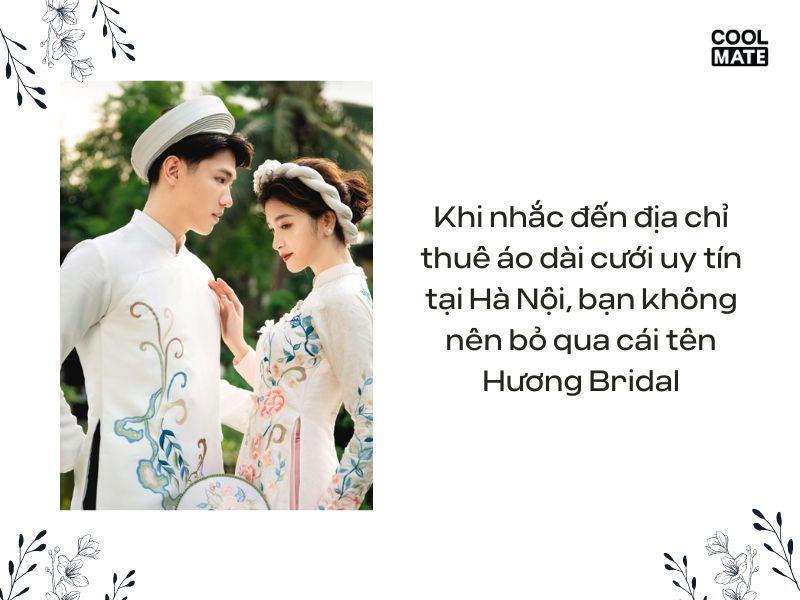 Áo dài cưới tại Hương Bridal