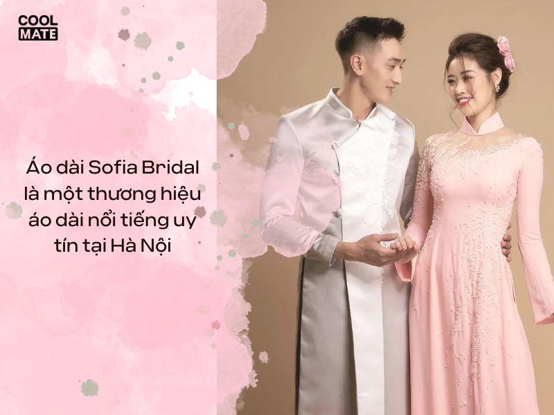 Áo dài cưới tại Sofia Bridal