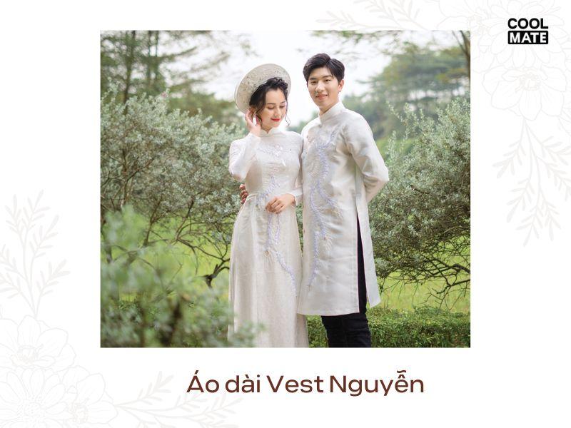 Áo dài cưới tại Vest Nguyễn