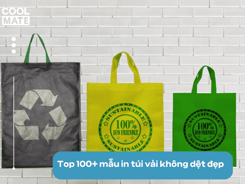 Mẫu túi vải không dệt thân thiện môi trường