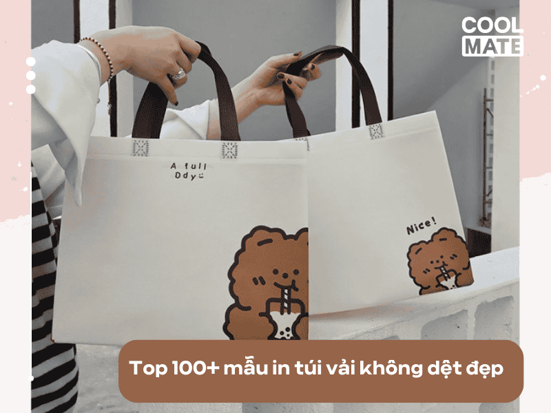 Mẫu túi vải không dệt cách tân