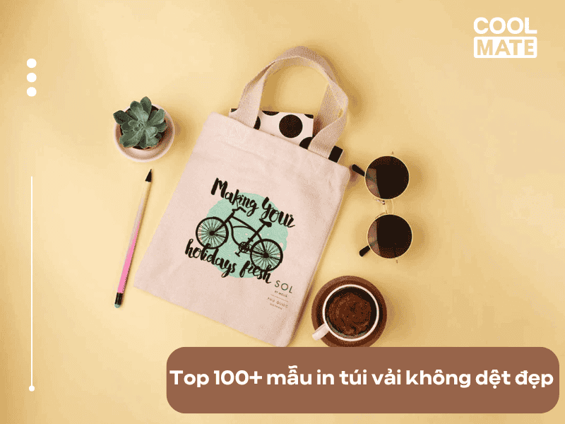Mẫu túi vải không dệt tote đơn giản