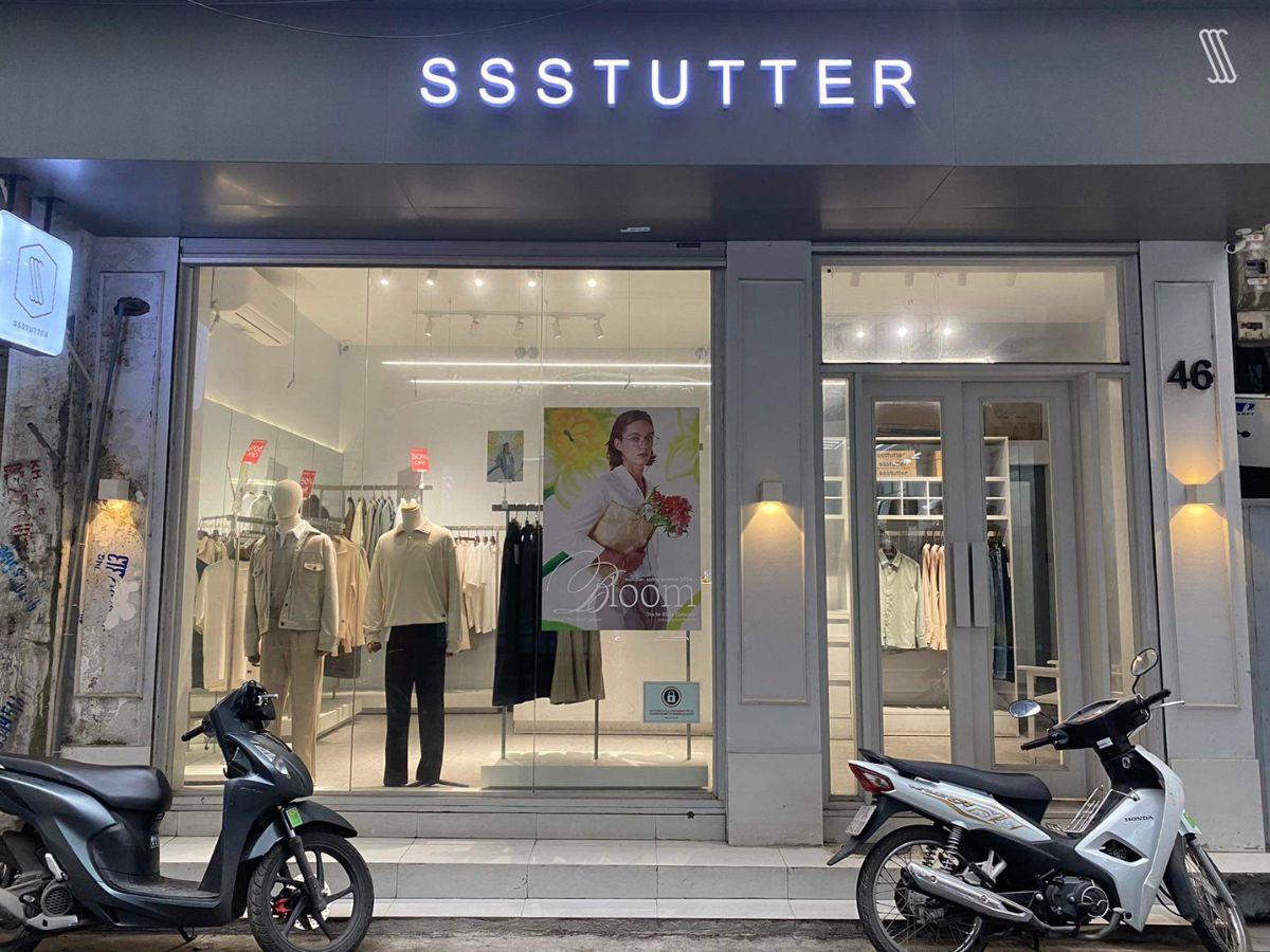 SSSTUTTER có không gian trưng bày rộng rãi và hấp dẫn