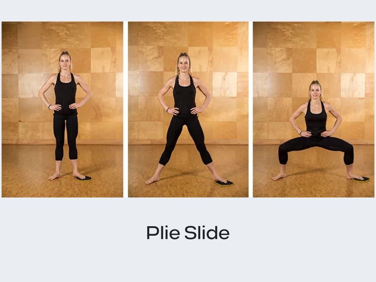 Bài tập Plie Slide