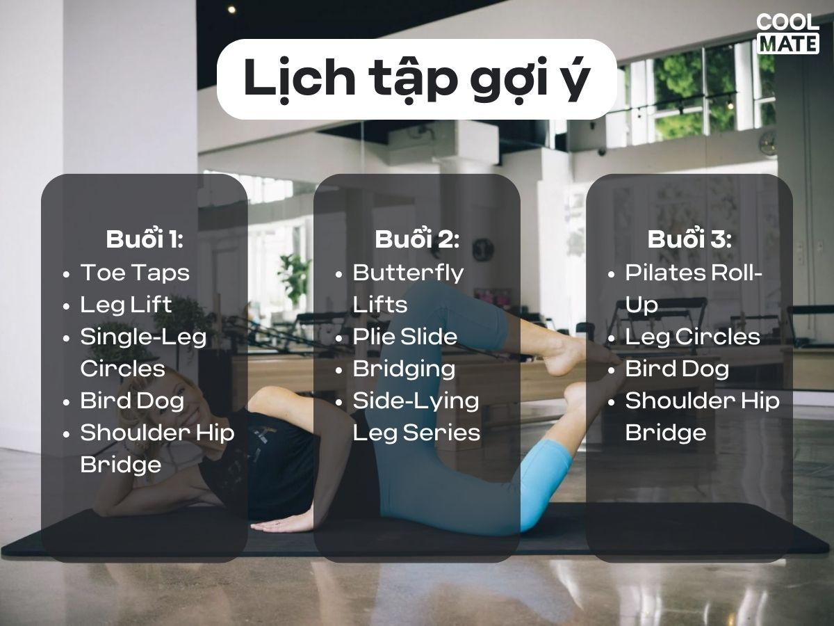 Lịch Tập Pilates Cho Chân Vòng Kiềng Chuẩn Chỉnh