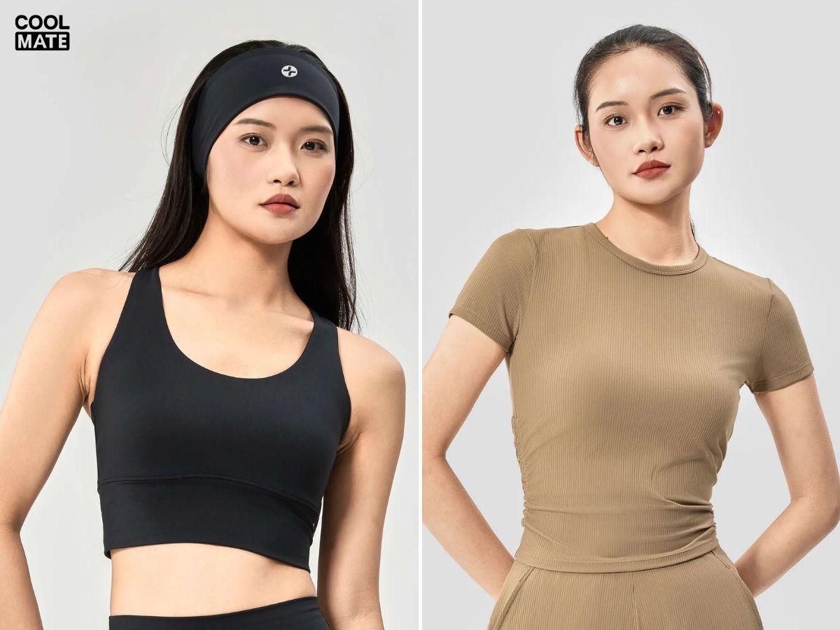 Áo bra phù hợp với dáng đồng hồ cát