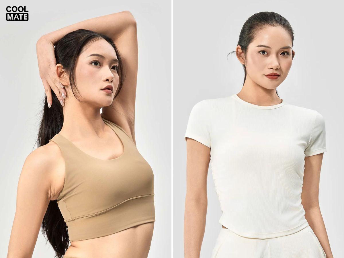 Áo bra phù hợp với dáng quả lê