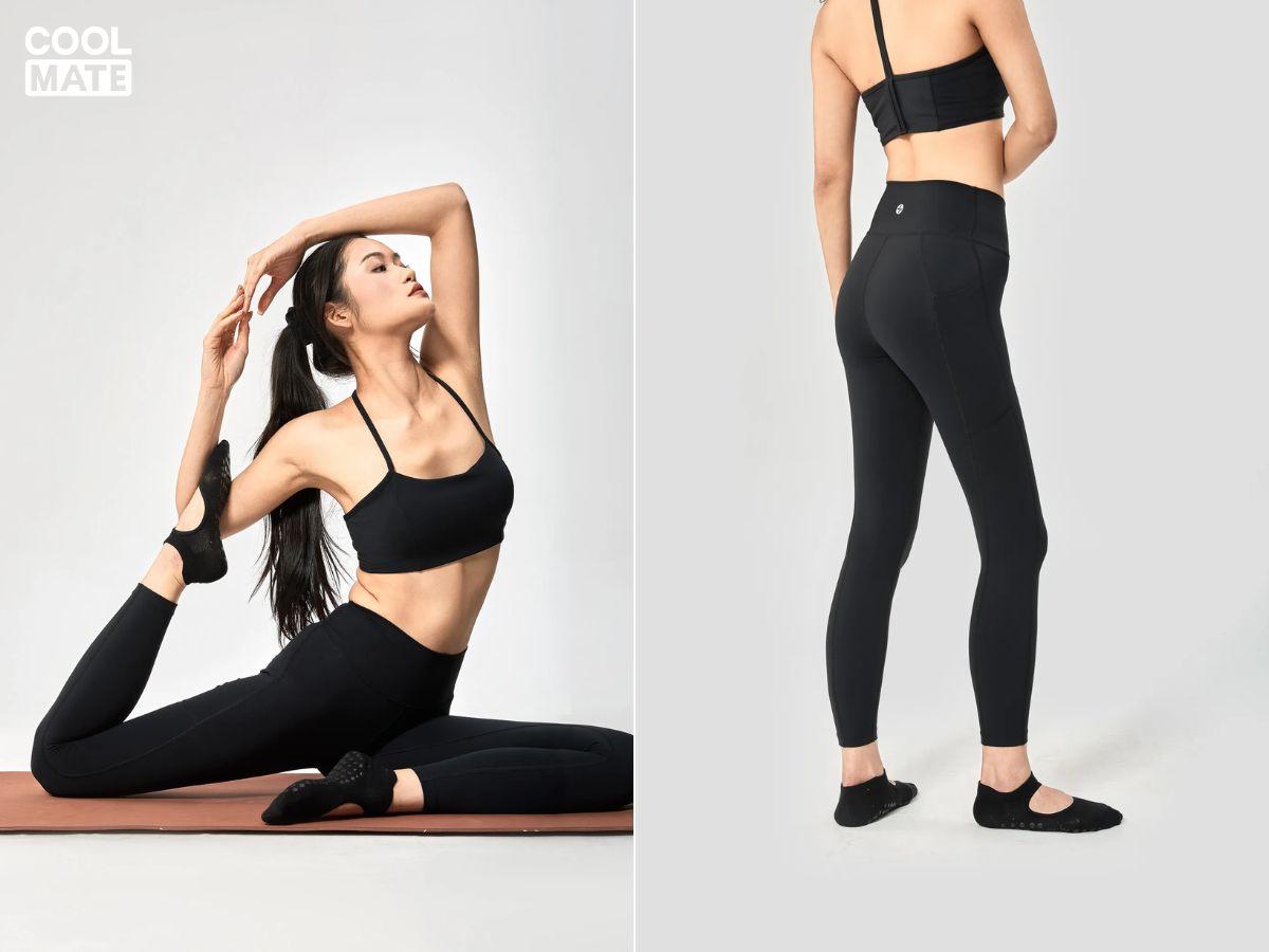 Trang phục gọn gàng giúp tập yoga dễ dàng hơn