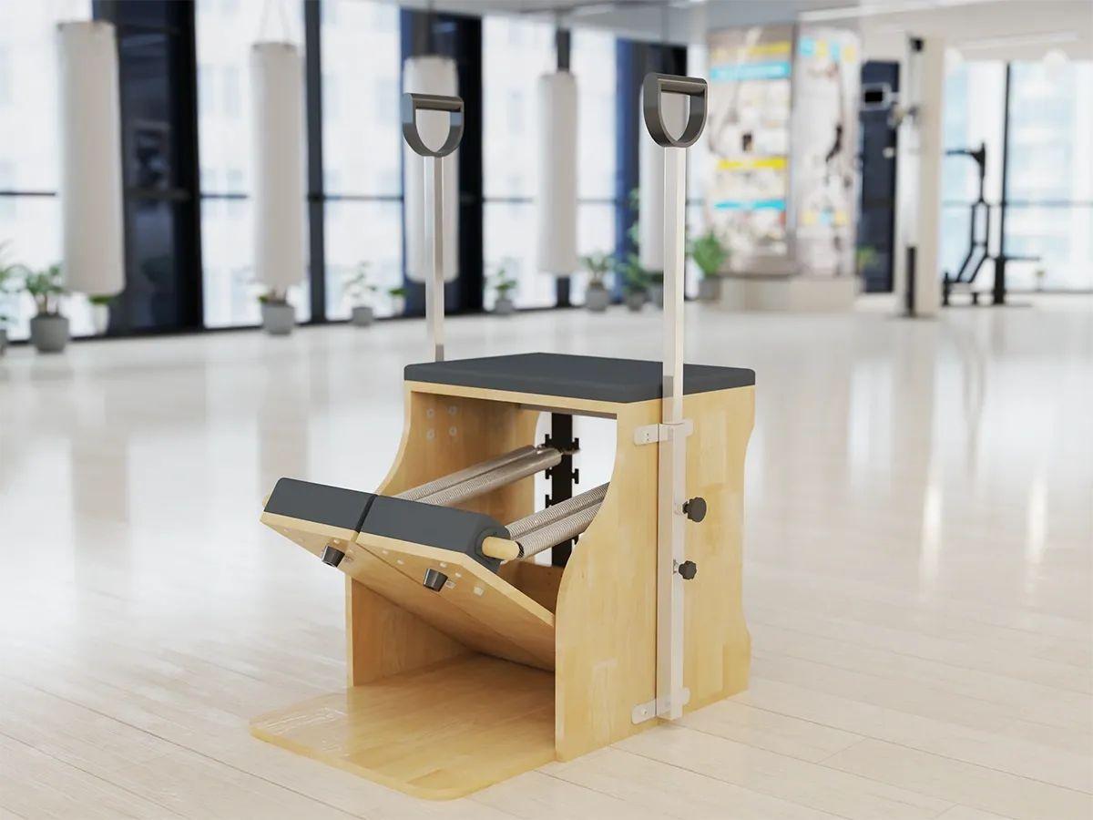 Ghế Pilates Wunda Chair là một dụng cụ rất thú vị giúp bạn thực hiện nhiều bài tập đa dạng