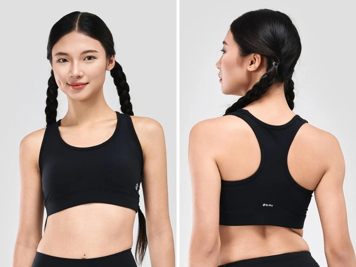 Áo yoga bra tại Coolmate được thiết kế từ chất liệu cao cấp, mang lại cảm giác tuyệt đối