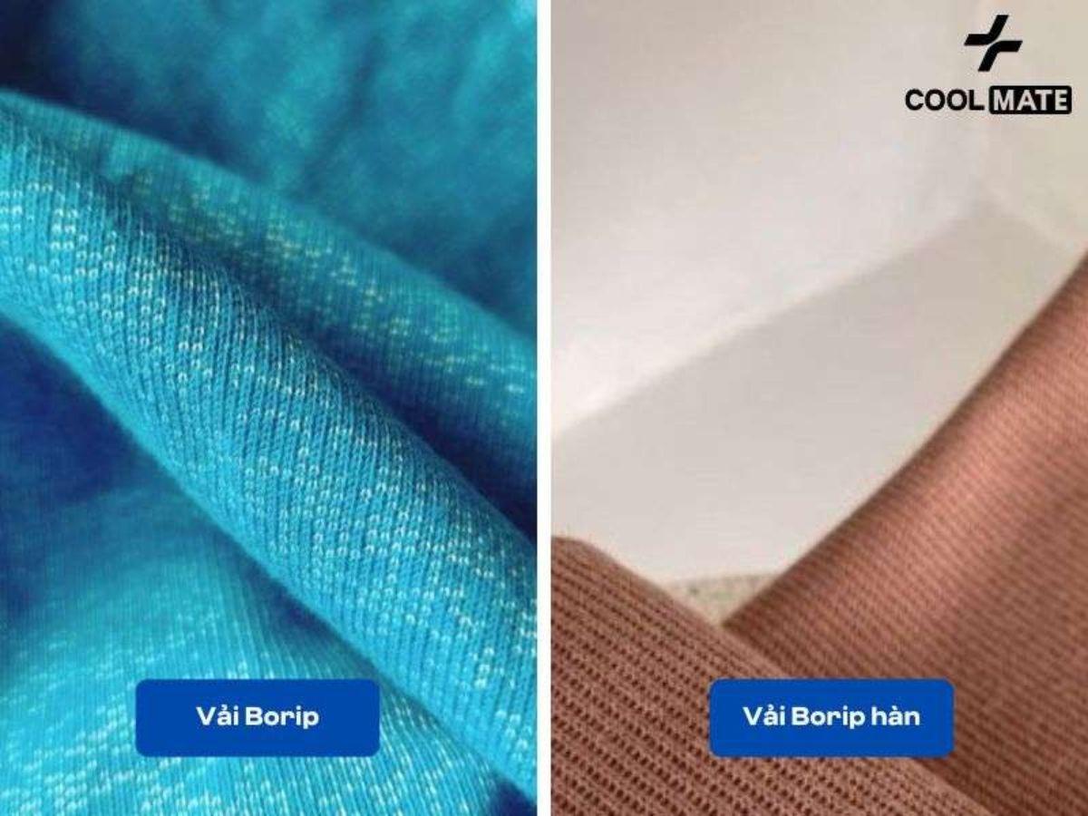 Vải Borip Hàn là loại vẻ nhẹ, thoáng khí