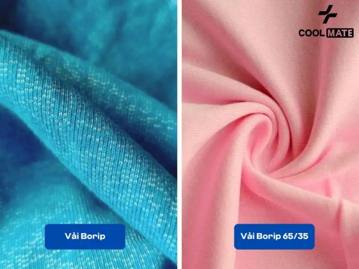 Vải Borip cotton 65/35 là sự kết hợp giữa 2 loại sợi chính là cotton và polyester