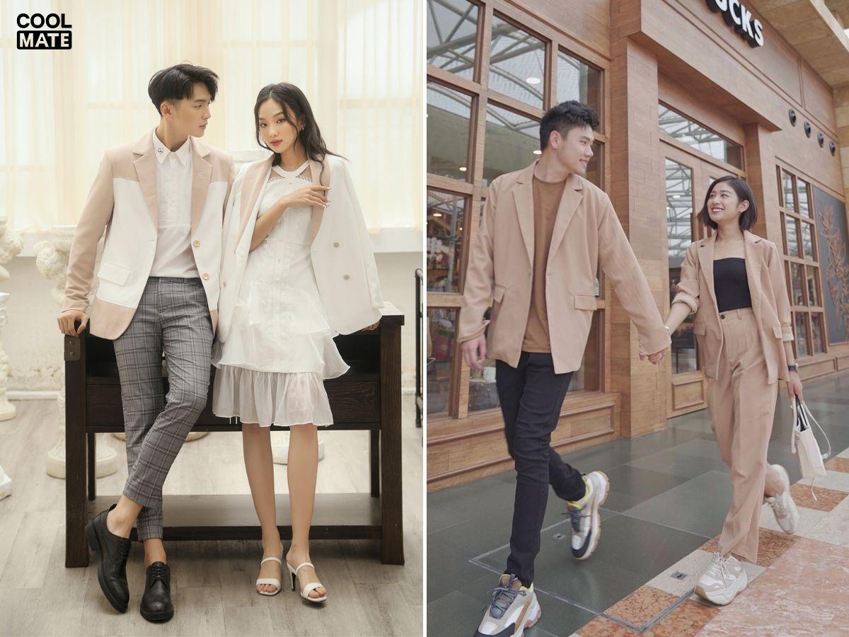 Phối đồ đôi với blazer