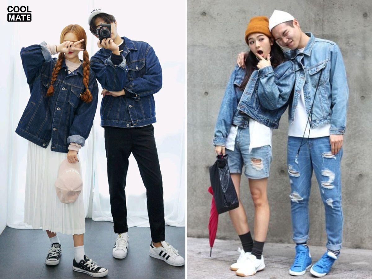 Phối đồ đôi với jeans