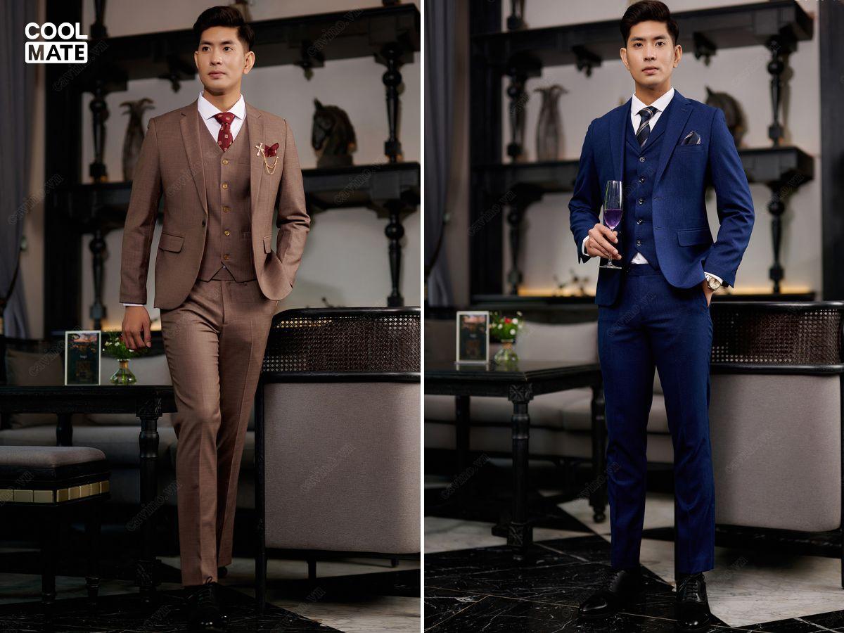 Màu sắc vest hài hoà