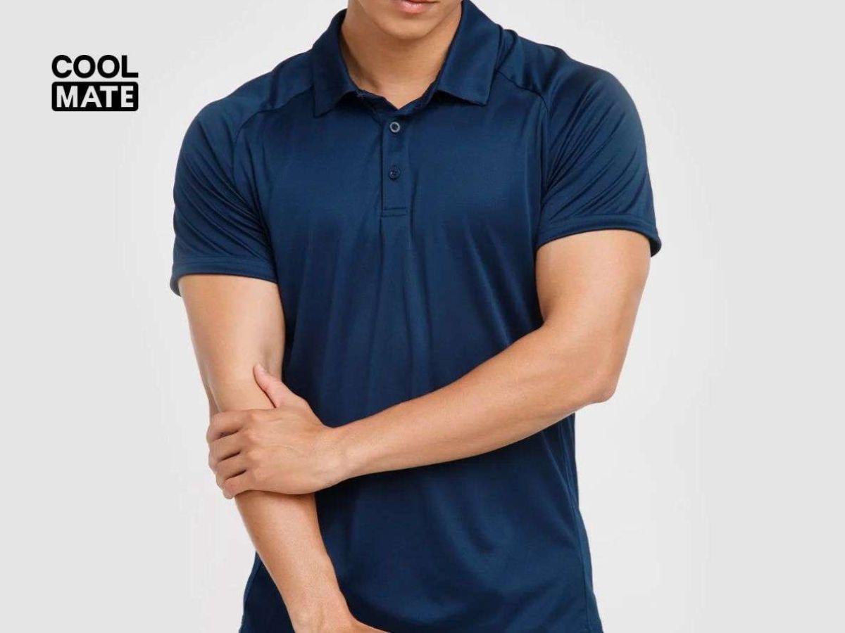 Lựa chọn áo polo form Slim Fit sẽ giúp làm nổi bật cơ bắp