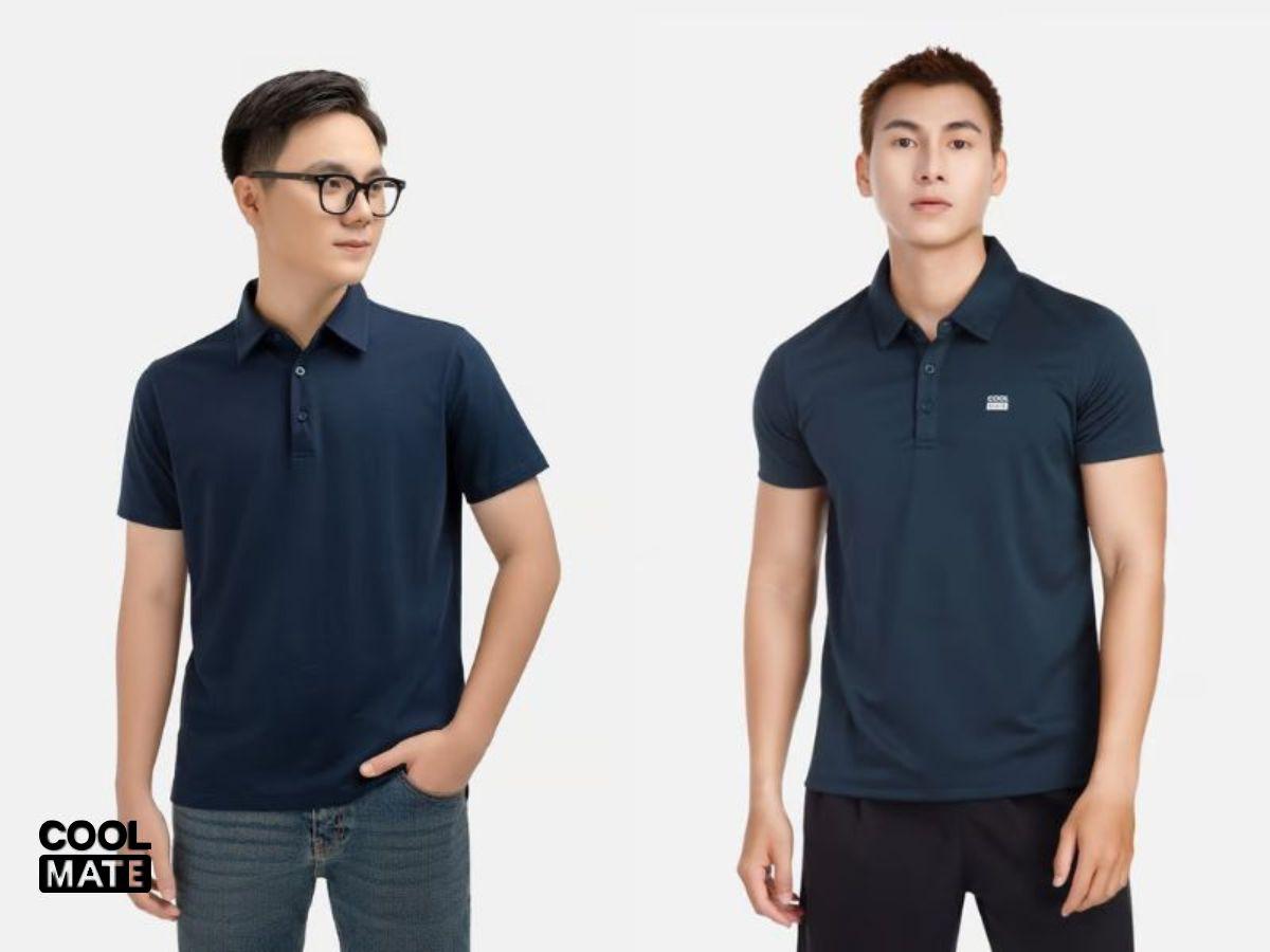 Áo polo nam kiểu dáng basic thanh lịch