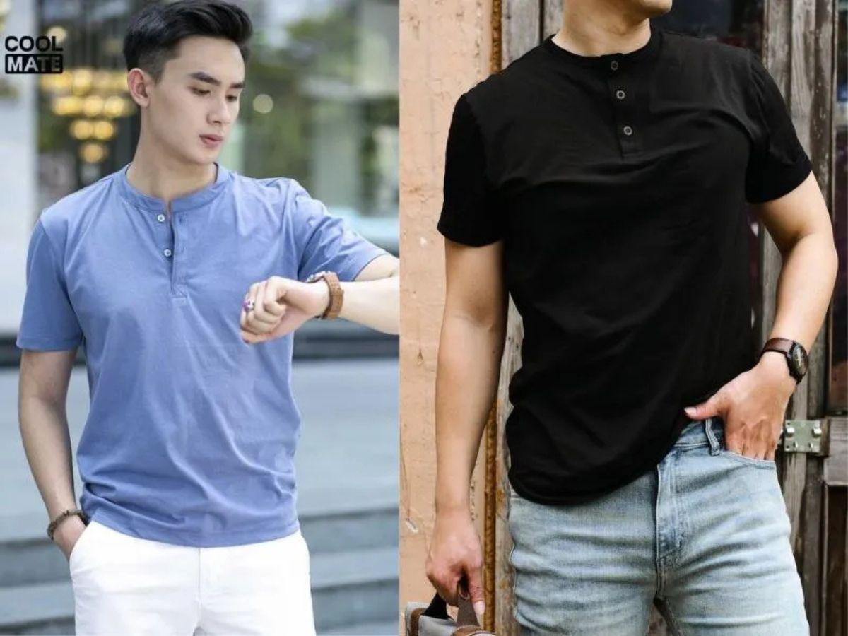 Áo thun henley