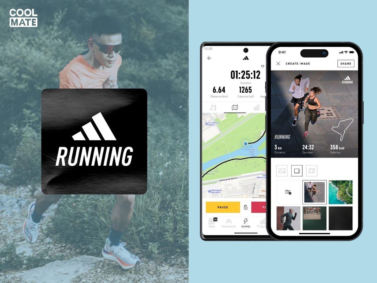 App chạy bộ Adidas Running App by Runtastic