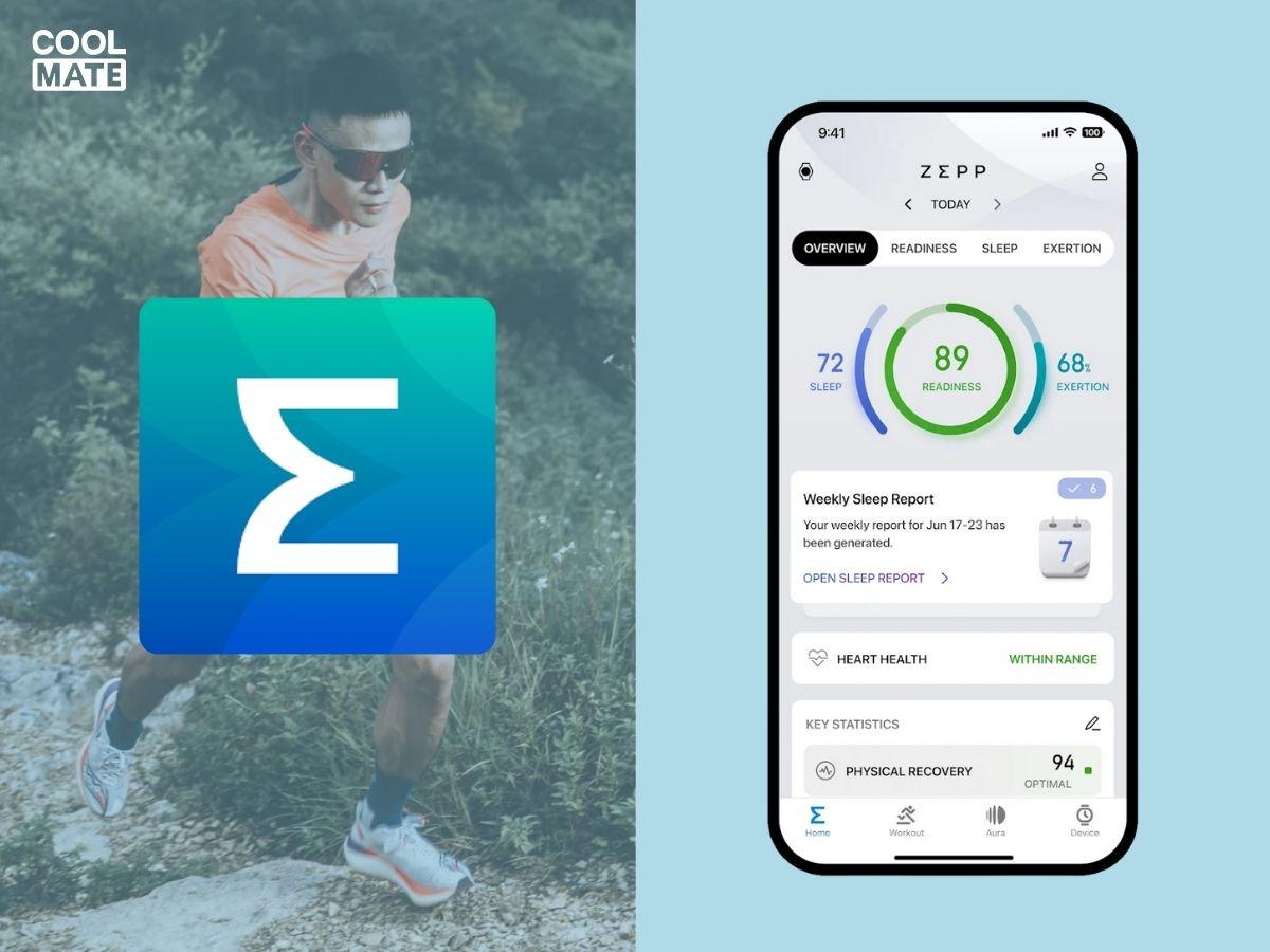 App chạy bộ Zepp