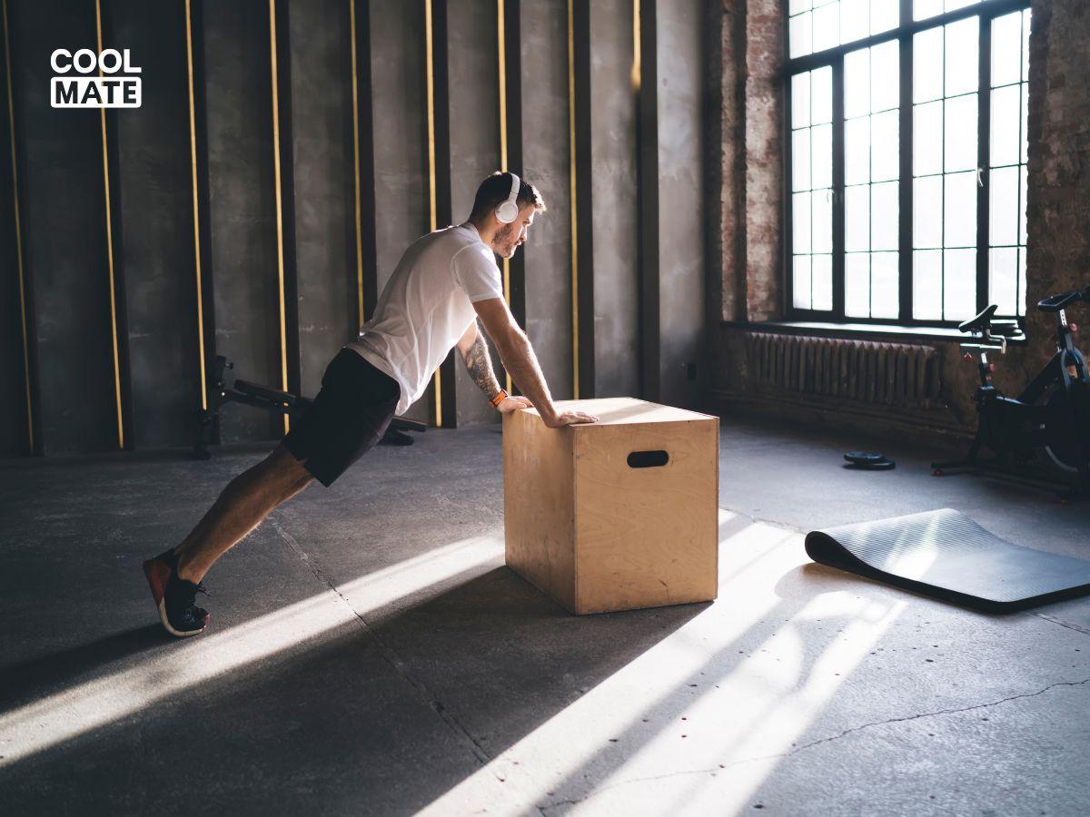 Bài tập Incline push up