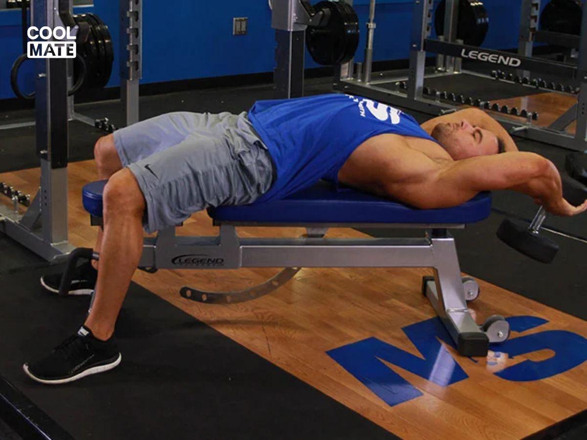 Bài tập Dumbbell pullover