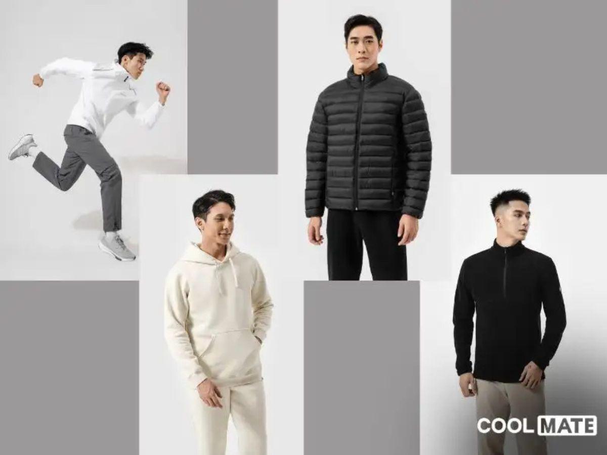 Áo gió, áo hoodie, áo phao và áo khoác nỉ đến từ Coolmate