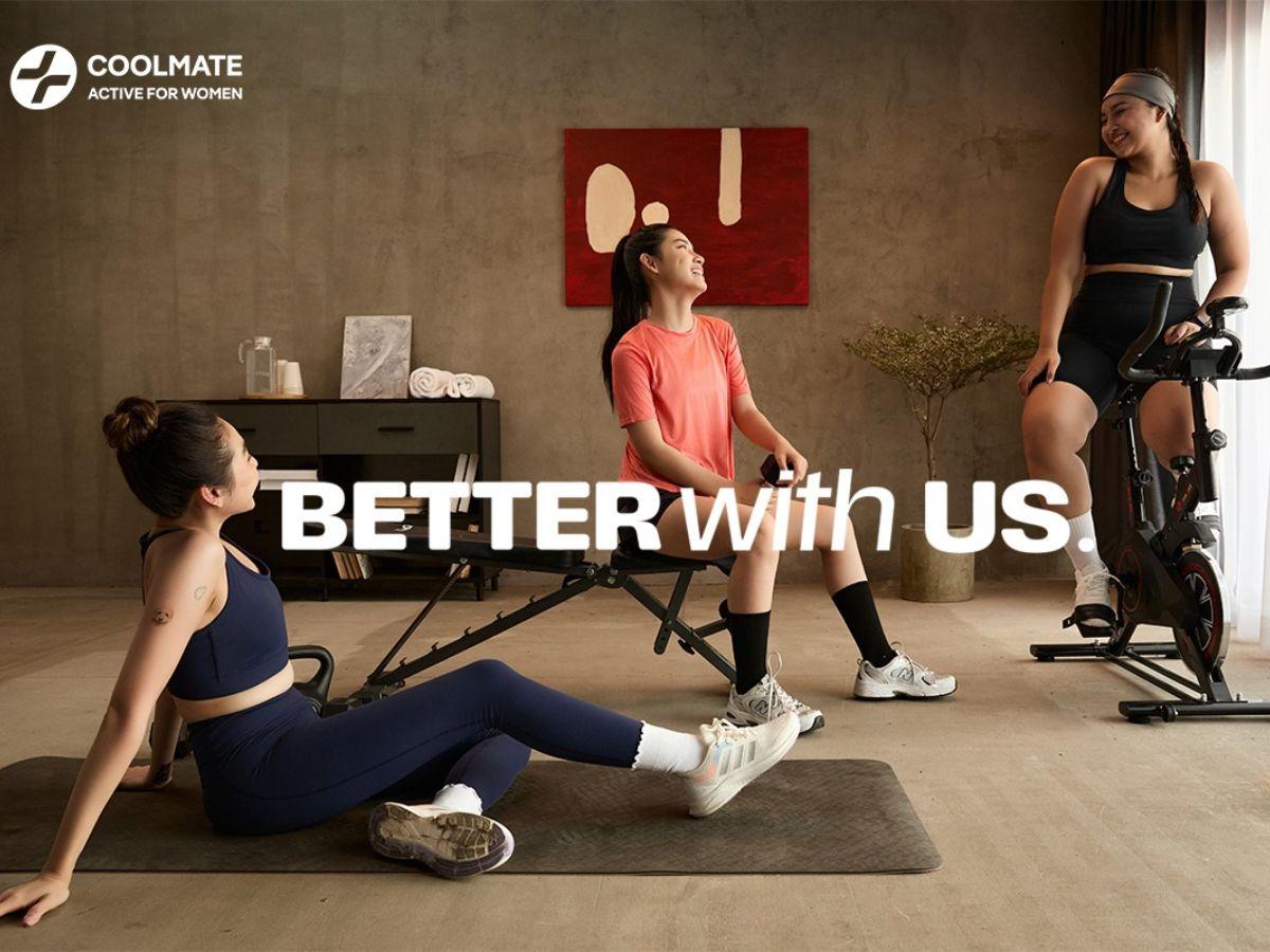 Bộ sưu tập quần áo thể thao mới dành riêng cho nữ Coolmate Women Activewear