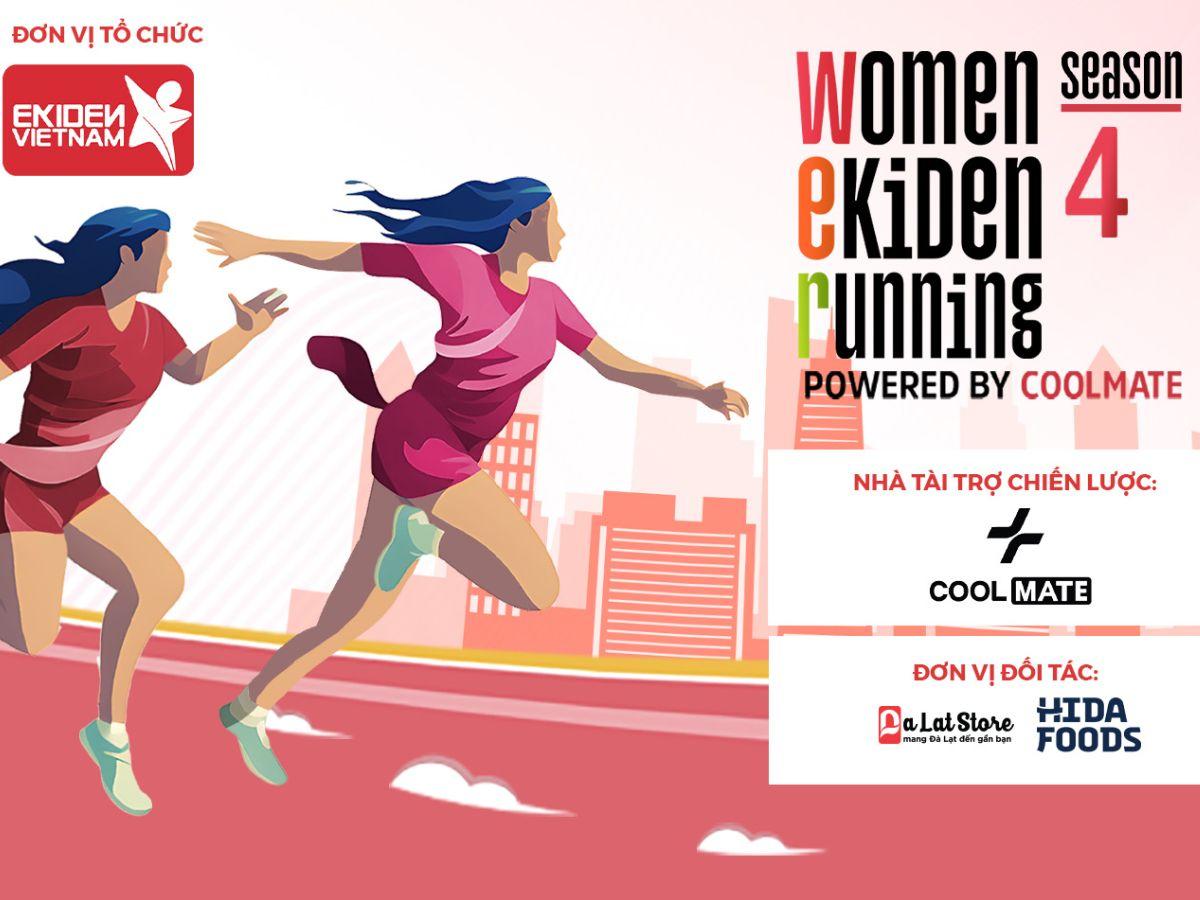 Giải chạy Women Ekiden mùa 4 với sự đồng hành của Coolmate