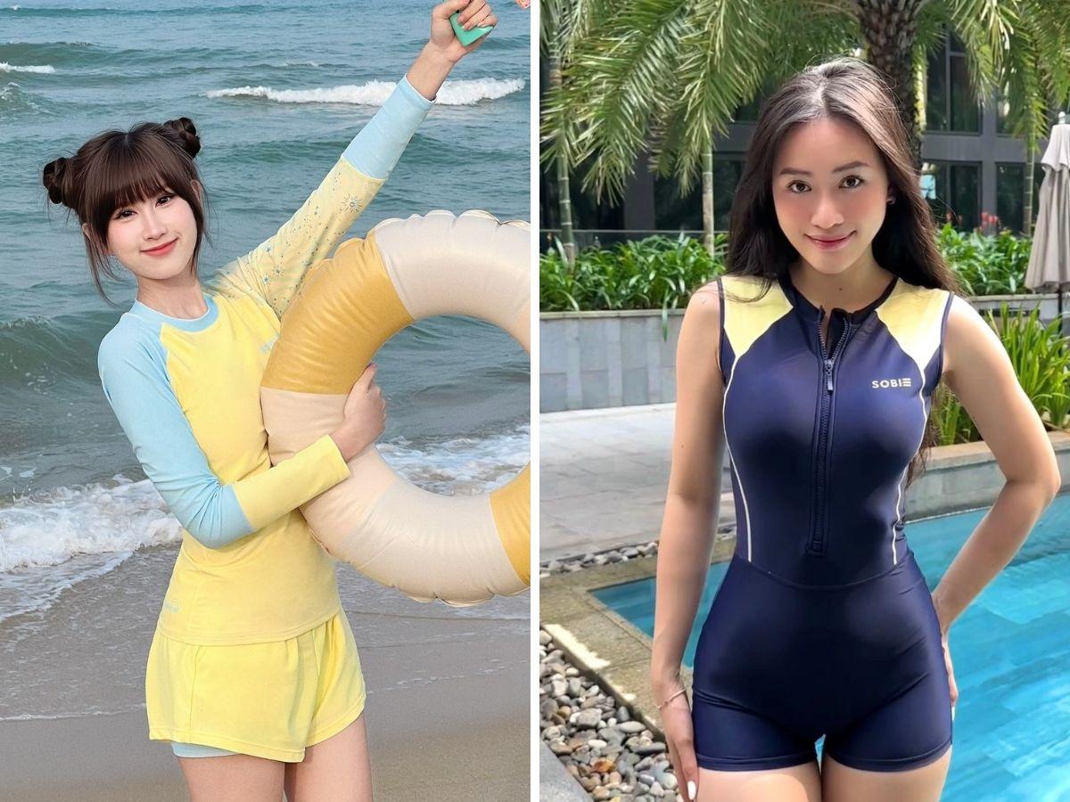 Đồ bơi tại Sobie khá kín đáo