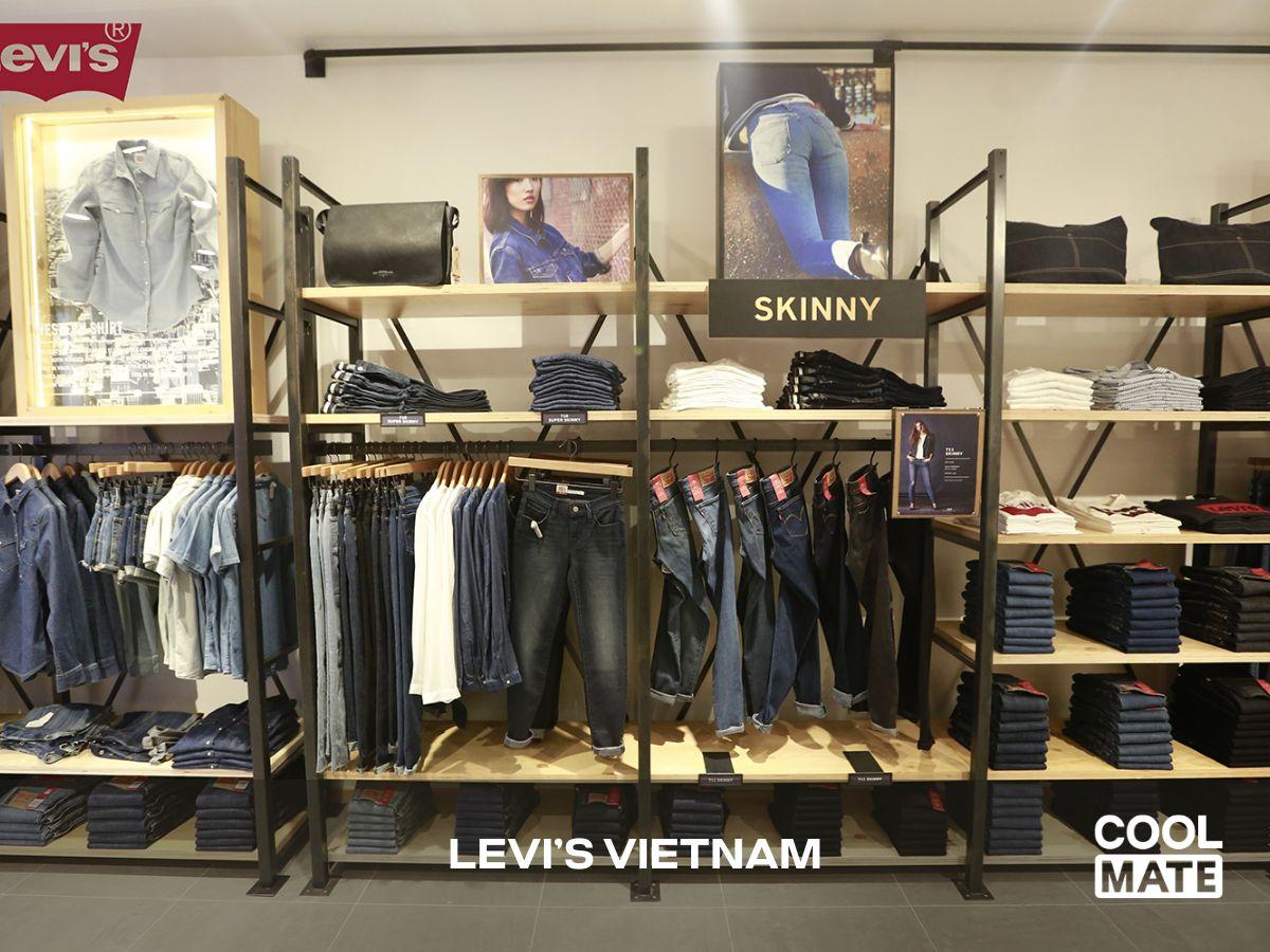 Levi's Việt Nam Shop quần jean skinny nam TP.HCM (Nguồn ảnh: Coolmate)