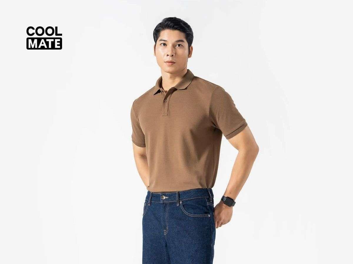 Dáng người cân đối có thể phù hợp với nhiều loại áo polo